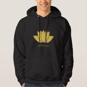 Ahimsa Lotus 3 Hoodie