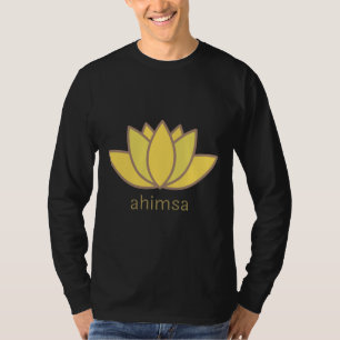 Ahimsa Lotus 3 T-Shirt