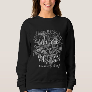 Ahimsa = Vegan Relaxed Fit Sweatshirt