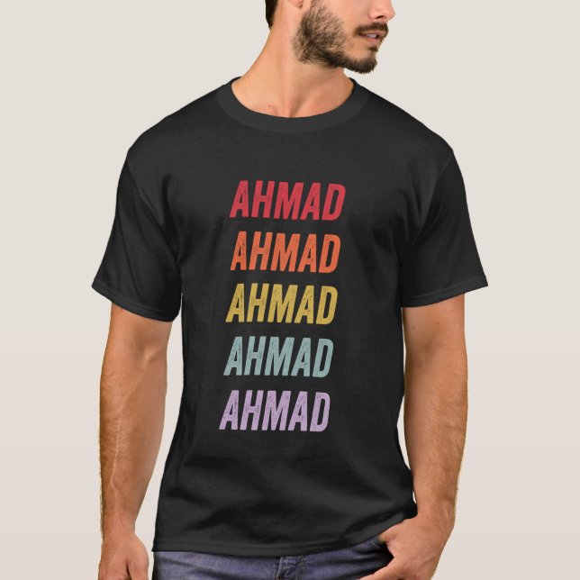 Ahmad Long Sleeve T-Shirt (Front)
