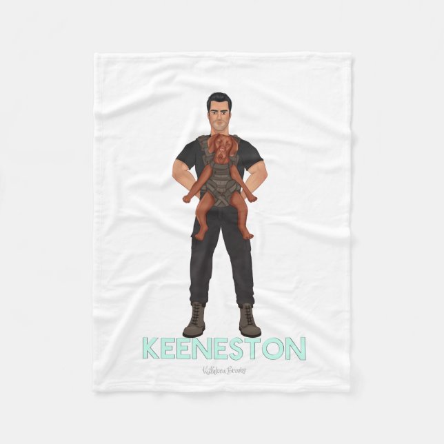 Ahmed and Nemi  Fleece Blanket (Front)