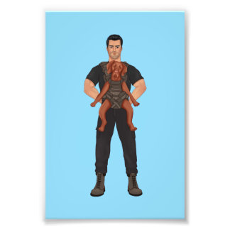 Ahmed and Nemi wall art