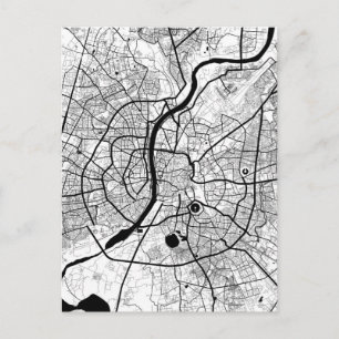 Ahmedabad Gujarat Map Postcard