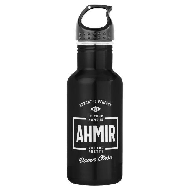 Ahmir Personalised Name Birthday Gift 532 Ml Water Bottle (Front)