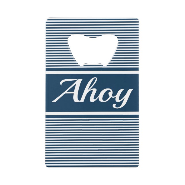 Ahoy (Front)