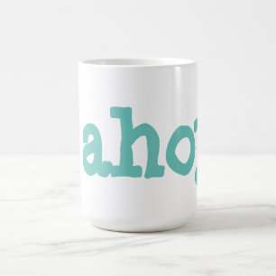ahoy coffee mug