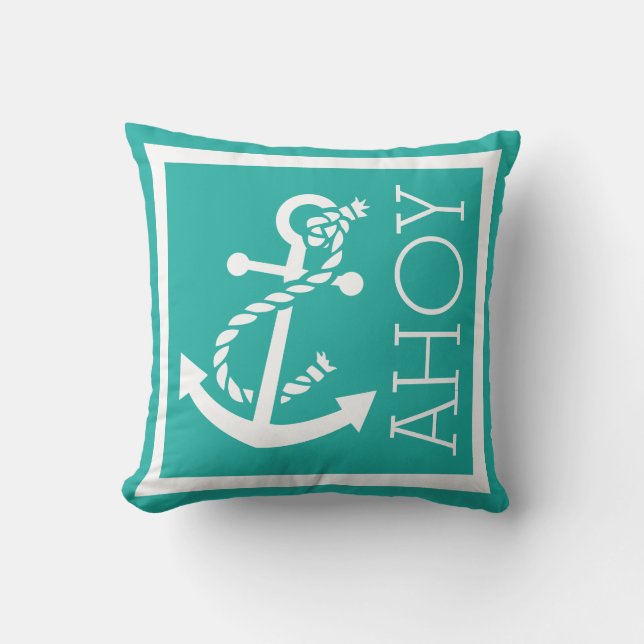 Ahoy Cushion (Front)