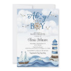 Ahoy it's a Boy Baby Shower Invitation