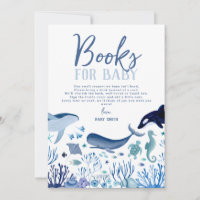 Ahoy It's a Boy Blue Under the Sea Books for Baby