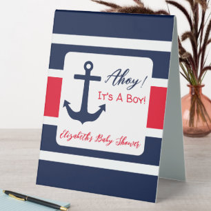 Ahoy It's A Boy! Nautical Baby Shower