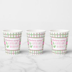 Ahoy It's A Boy Nautical Baby Shower Paper Cups