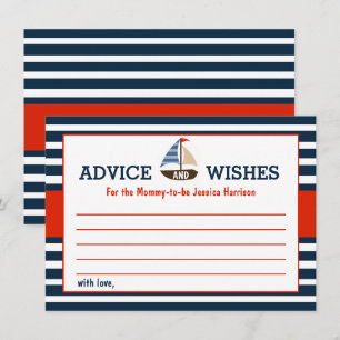 Ahoy It's A Boy! Nautical Boat Baby Shower Advice