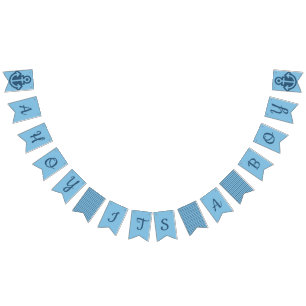 Ahoy Its A Boy Nautical Bunting Bunting