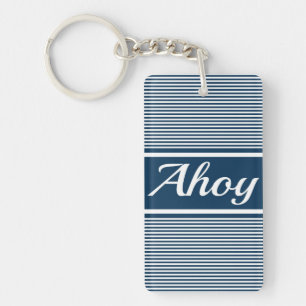 Ahoy Key Ring