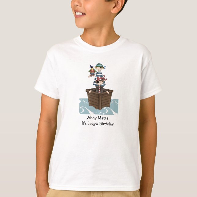 Ahoy Mates Kids T-Shirt (Front)