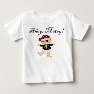 Ahoy Matey Baby Pirate Tee Shirt
