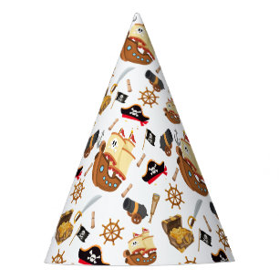 Ahoy Matey Pirate Birthday Party Hat