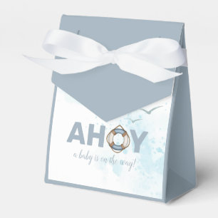 Ahoy! Nautical Baby Shower Favour Box