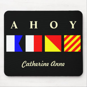 Ahoy Personalised Mousepad