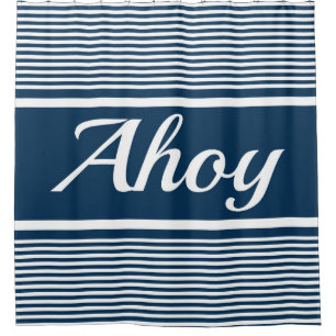 Ahoy Shower Curtain