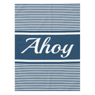 Ahoy Tablecloth