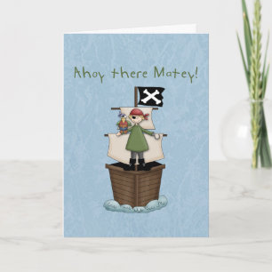 Ahoy there Matey!  Thank you  notes
