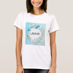 Ahoy! Under the Sea Mummy-to-Be Baby Shower Shirt