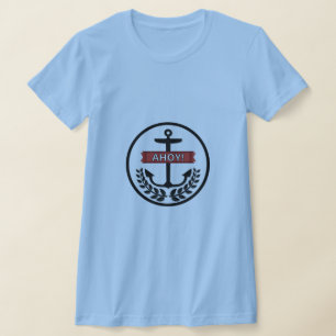 Ahoy - Women's Bella+Canvas Slim Fit T-Shirt