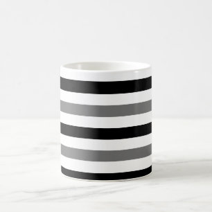 Ahs Black and white stripes design Coffee Mug