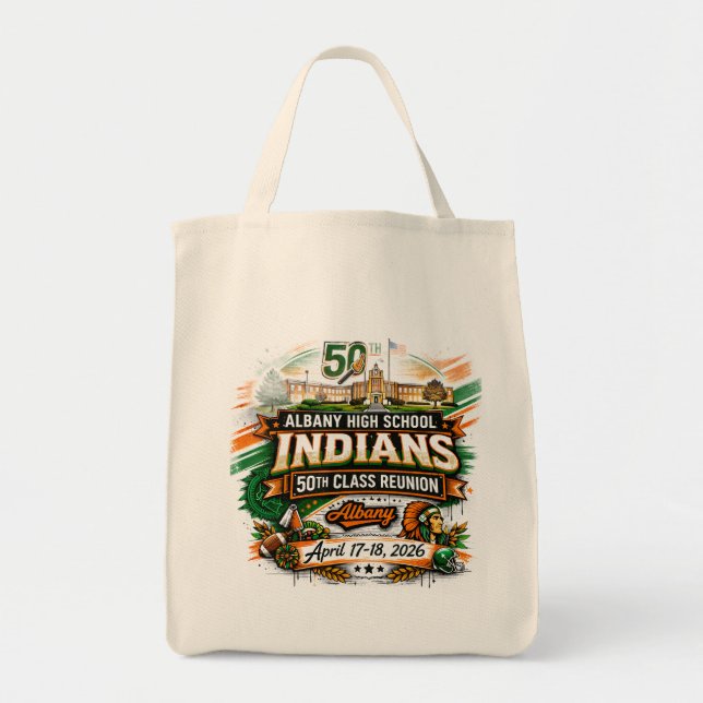 AHS Class of 76 Reunion Tote Bag (Front)