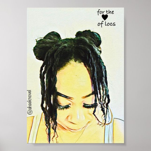Ahsek Novel For the Love of Locs 5 Poster (Front)