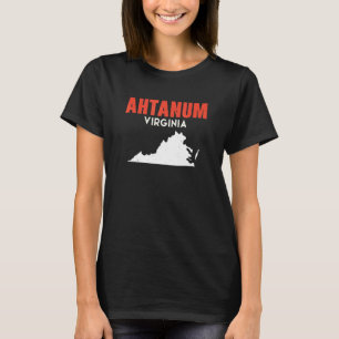 Ahtanum Washington USA State America Travel Washin T-Shirt