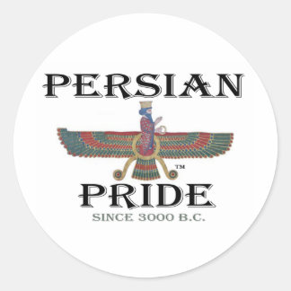 Ahura Mazda - Persian Pride Classic Round Sticker