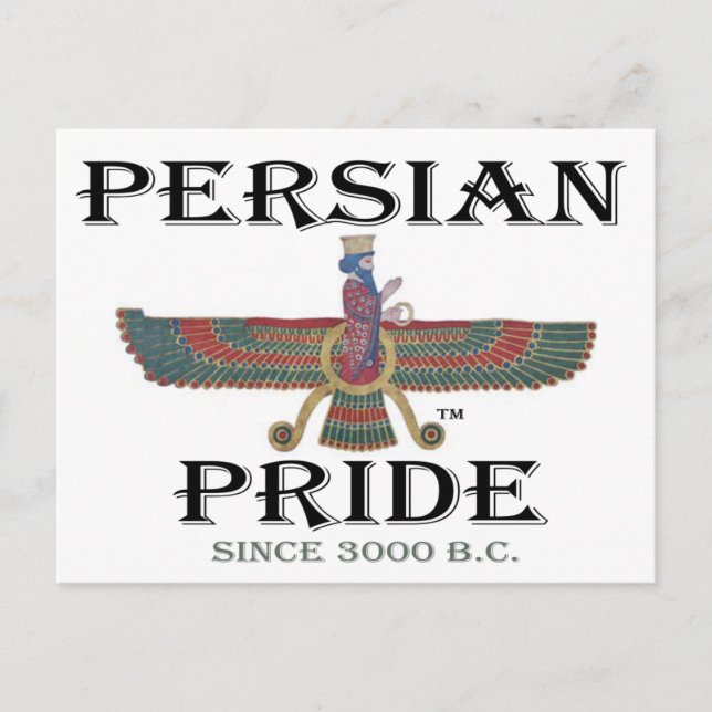 Ahura Mazda - Persian Pride Postcard (Front)