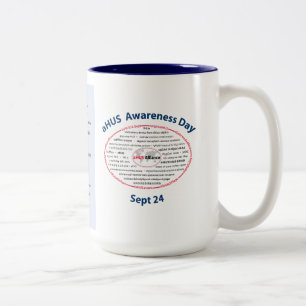 aHUS Day Mug, Special Edition Two-Tone Coffee Mug