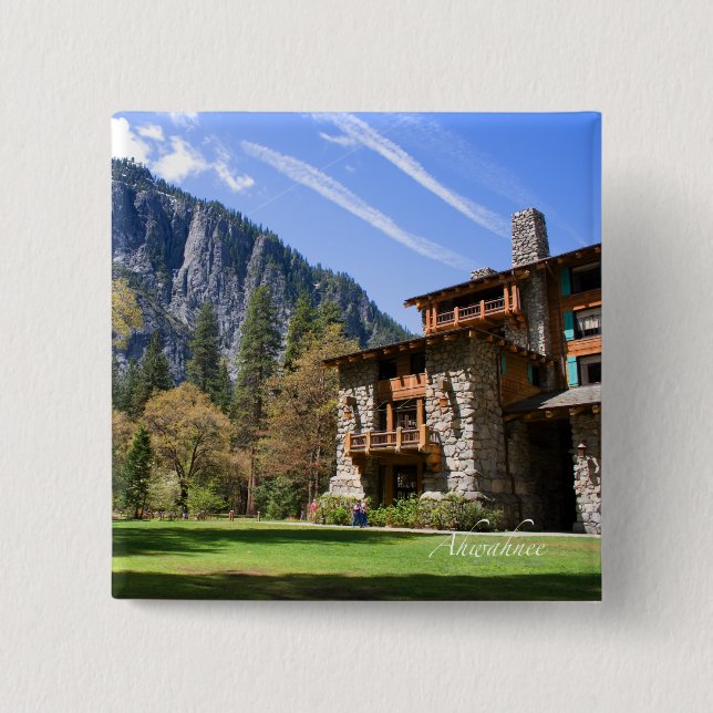 Ahwahnee 15 Cm Square Badge (Front)