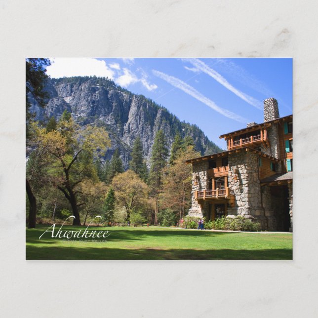 Ahwahnee Postcard (Front)