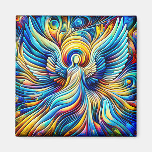 AI Abstract Illusionism Angel Expressionist Effect Magnet