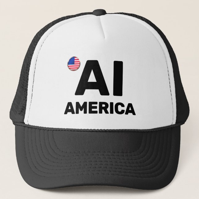AI America™ Trucker Hat (Front)