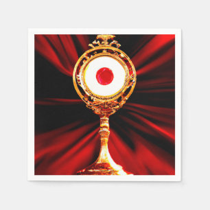 AI Art of A Eucharistic Miracle Napkin