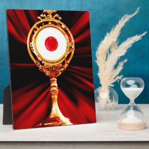 AI Art of A Eucharistic Miracle Plaque