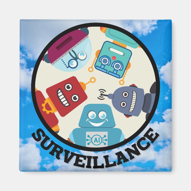AI (Artificial Intelligence) - Surveillance Magnet (Front)