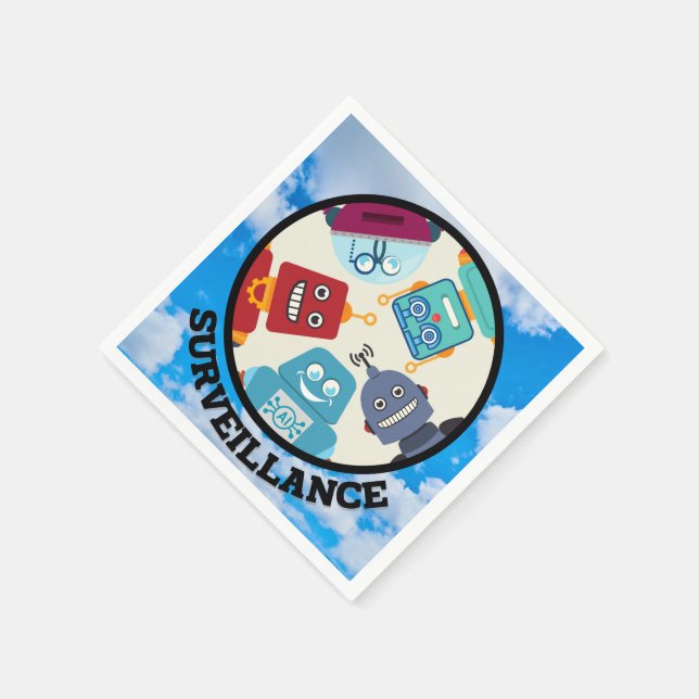 AI (Artificial Intelligence) - Surveillance Napkin (Corner)