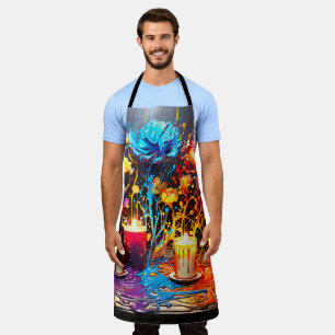 Ai Artsy Roses and Candles Apron