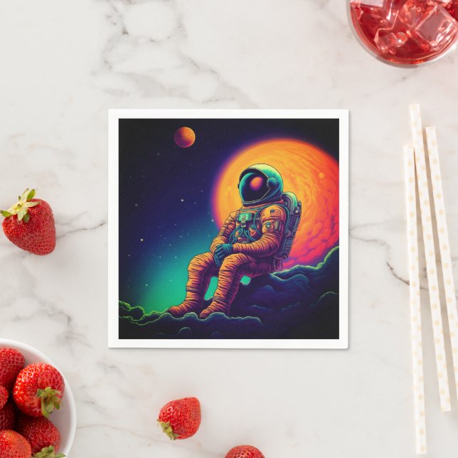 Ai Astronaut Napkin (Insitu)