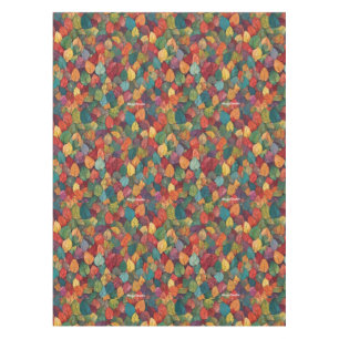 AI Autumn Leaves Tablecloth