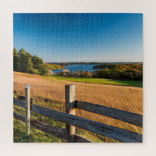 Ai Autumn Reflections Kielder Water Jigsaw Puzzle