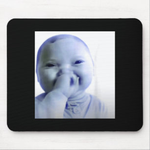 Ai Baby Meme Funny Laughing Baby Baby Meme Brainro Mouse Mat