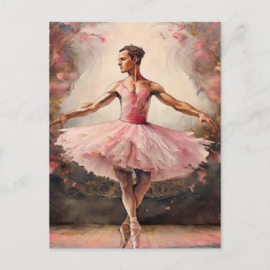AI Ballet  Postcard