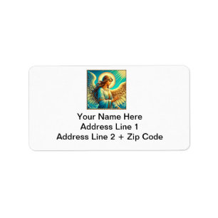 AI Beautiful Angel Expressionist Effect  Label